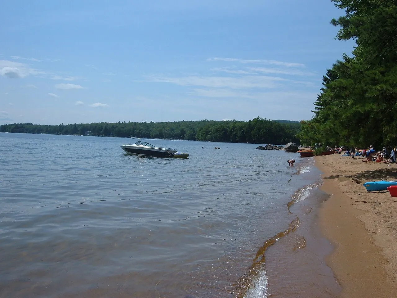 Swimming in Maine